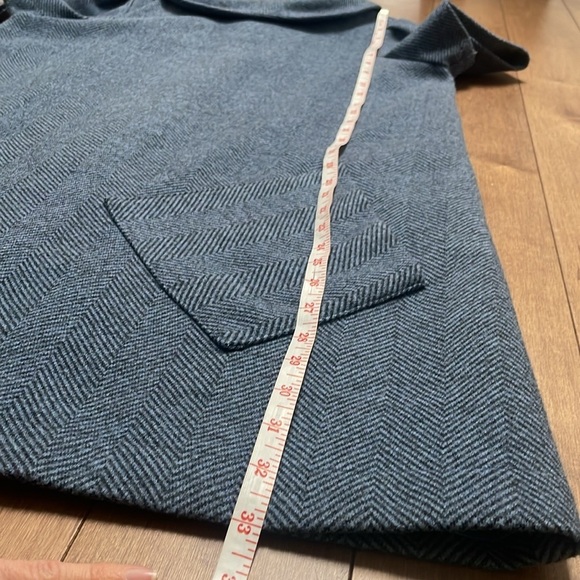 Birds of North America Millerbird dress 12 blue herringbone twill shortsleeve - Picture 7 of 13